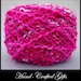 Soft Handspun Yarn - 1 oz, 110yd, Sport Weight , WPI 15, Spiral, Vegan.