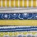 BELLA fat quarter bundle--6 pieces---1-1/2 yards total--Lotta Jansdotter for Windham Fabrics