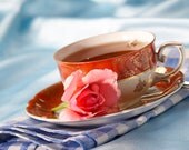 Tea Teabags 25 Rose green Hand Blended tea in tea bags floral