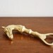 Vintage Italian brass horse bottle opener