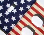 American Flag Light Switch Cover Outlet Cover Switchplate