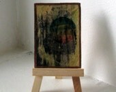 lost- original mixed media ACEO by Tremundo