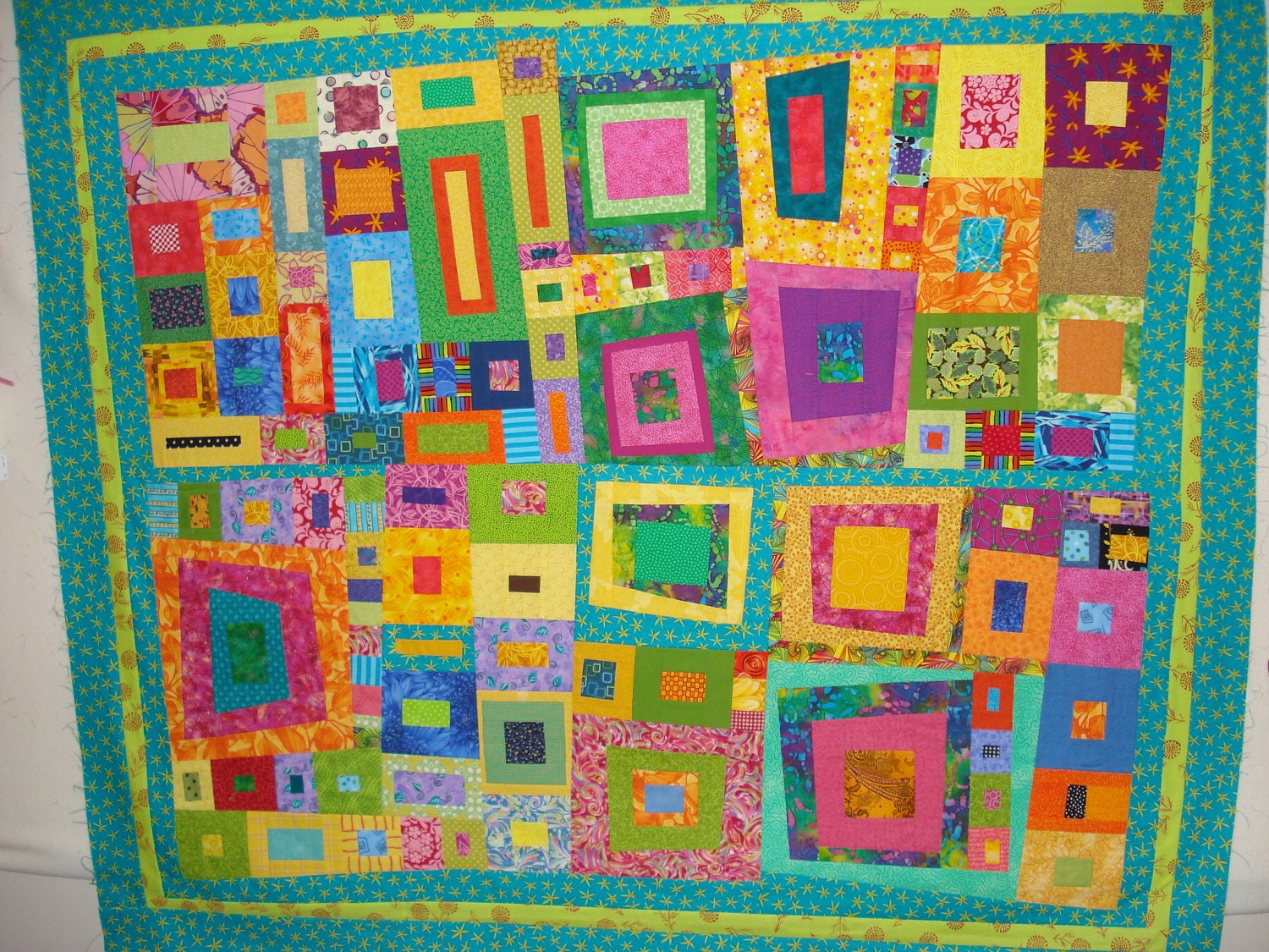 Organized Chaos II quilt top only