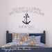 This hope is a strong...anchor for my soul - vinyl wall scripture bible quote decal