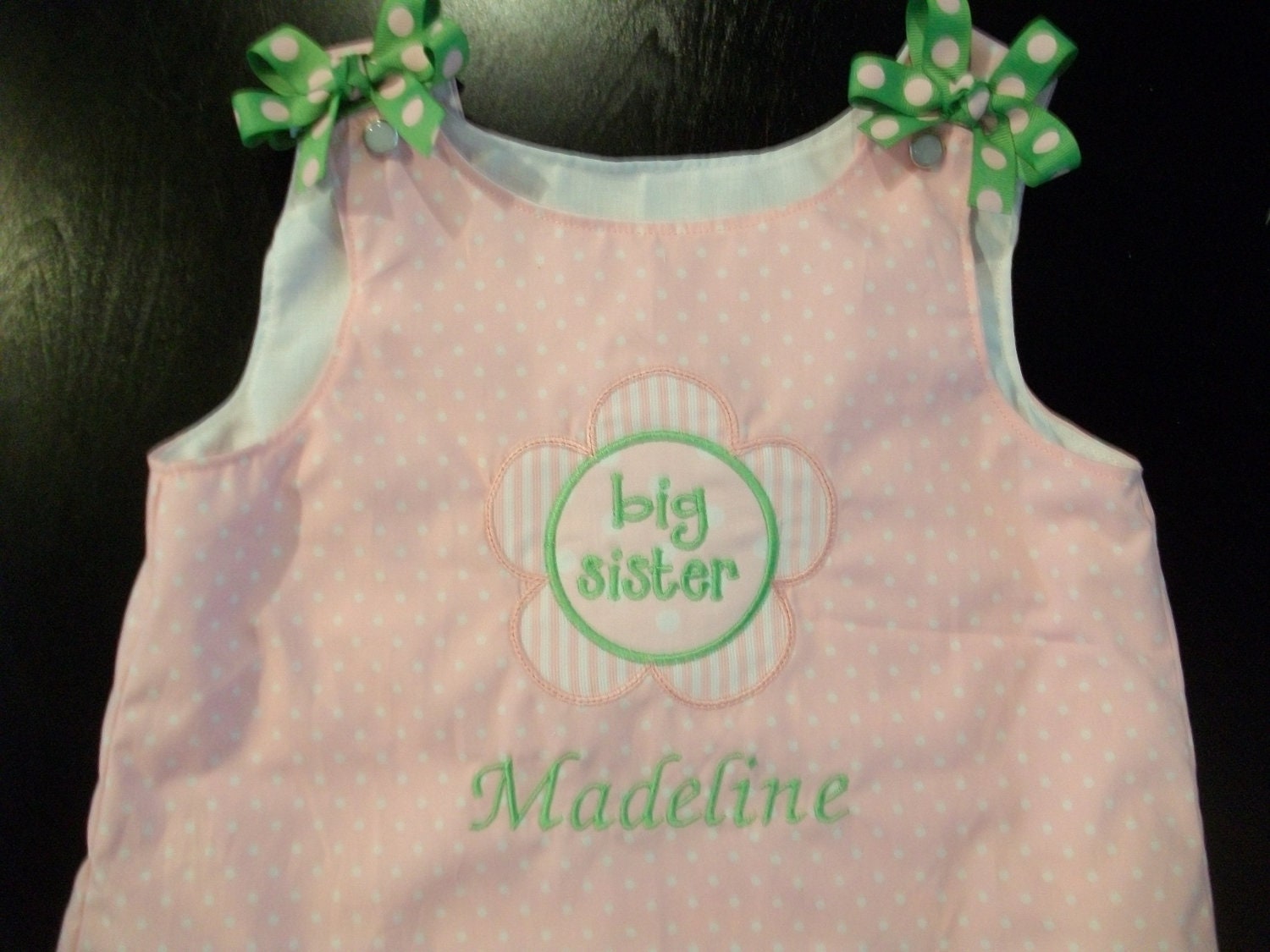 Pink dot Big Sister Dress