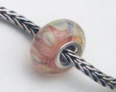 Light Pink Summer Silver - Troll / Bracelet Bead (MAY-158)