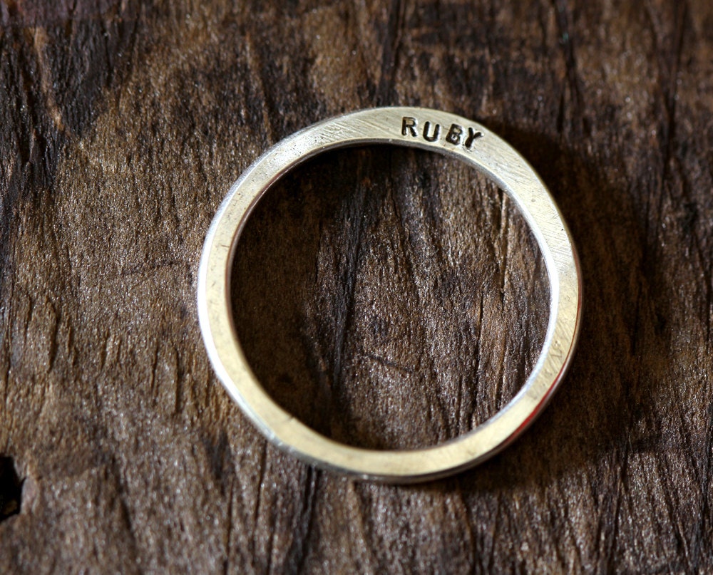 Modern Wedding Ring