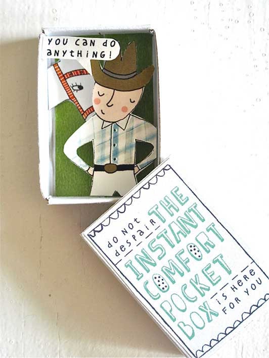 Instant Comfort Pocket Box - cowboy