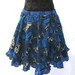 Blue Star Wars Skirt With Ruffles - Custom Size