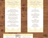 Wedding Reception Stationery - Printable DIY Designs- Pick 2 from the Hope Suite