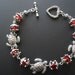 Turtle Jewelry Bracelet - Red Turtle Bracelet
