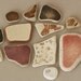 Beach Pottery - 12 Pieces