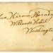 1860s US Old Stamp Cover Vertical Pair Hiram Barney Abraham Lincoln Washington DC Lot