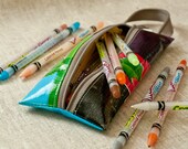 Travel Kit Pencil Case Brush Bag Multicolored Oilcloth