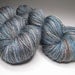 Work Jeans, Kettle Dyed, 3.5 Ounces, Superwash Merino and Bamboo, Fingering Weight Yarn, 460 Yards