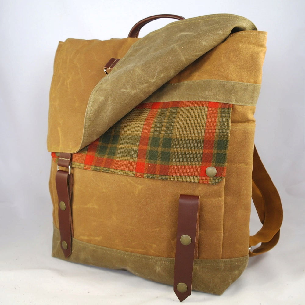 Walter Waxed Canvas Backpack