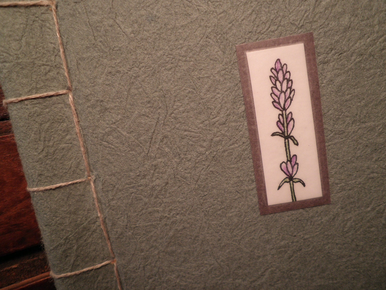 RESERVED FOR RALPH - Handmade Book of Herbs - Featured in The Indie Reader