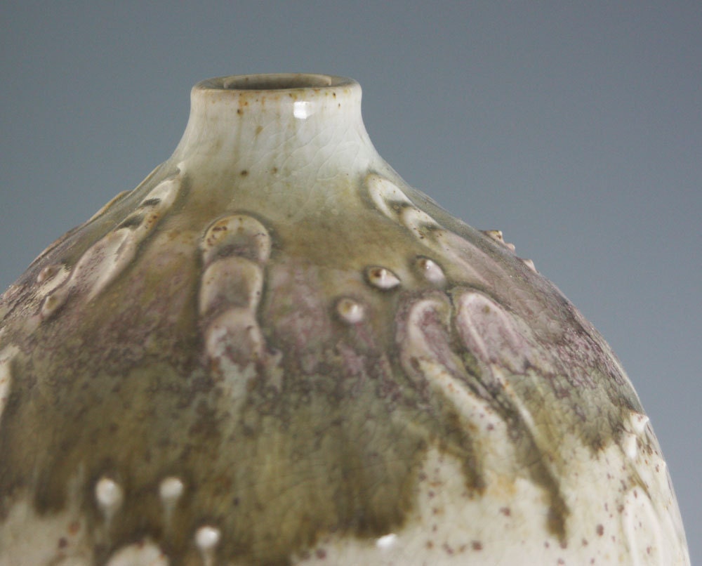 Floral Decorated Porcelain Bottle