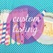 6 Mini Scoops and 12 Ice Cream Spoons - With Black Chevron - Custom Listing For Emma