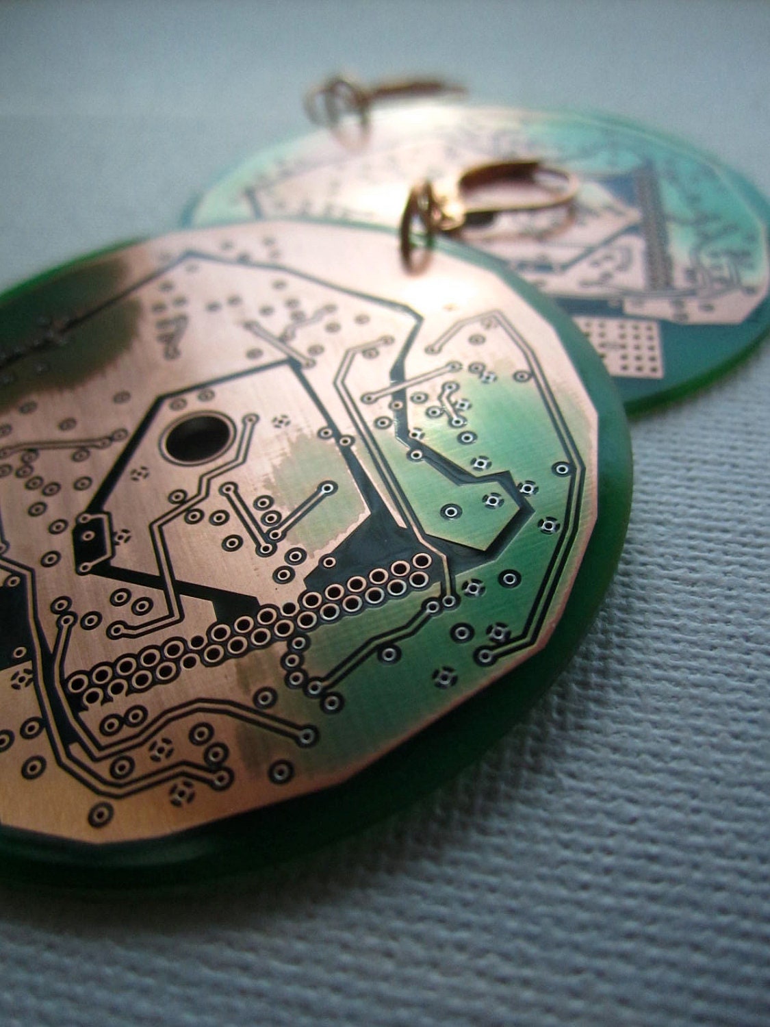When Universes Collide Upcycled Earrings