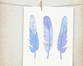 security envelope feathers - 10x8" print
