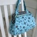 Brown and Teal Purse
