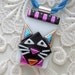 Cat Pendant, Fused Dichroic Glass Jewelry, Kitty Necklace, Fused Glass Pendant, Cat Jewelry X5625