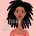 Dreadlocks-- African American Natural Hair Print