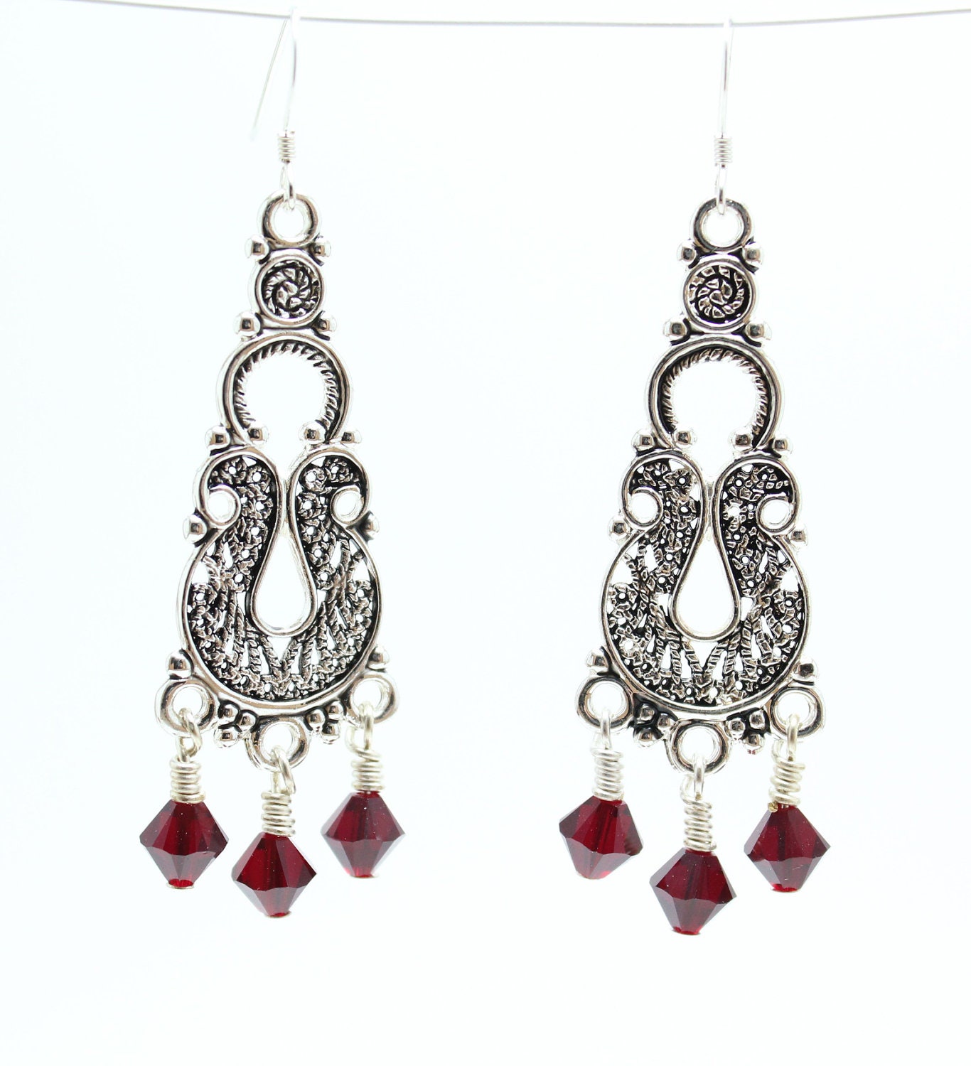 Tea Party Chandelier Earrings