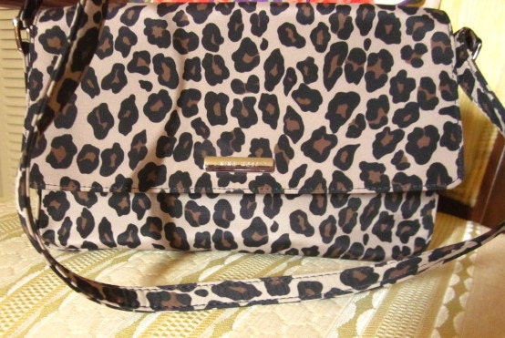 nine west leopard bag