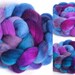 POLWARTH Fibre Hand Painted top - roving fiber felt 105g 3 available