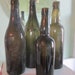 Vintage Green Bottle Lot