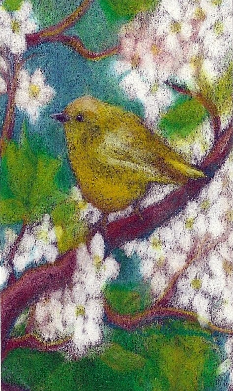 Spring Warbler Bookmark