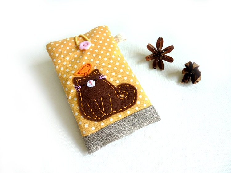 Iphone Sleeve, iphone Case, Mobile Phone Case - Cat