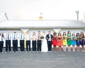 Bridesmaids dresses first down payment