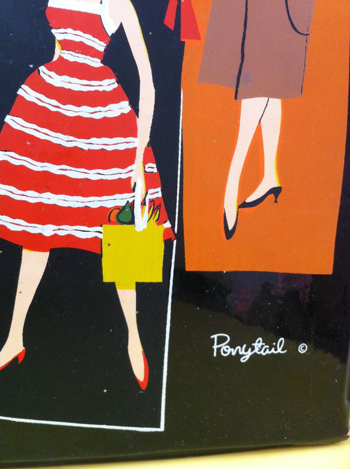 Vintage PonyTail Barbie Doll Case