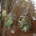 NEW DESIGN Pair of Living Air Plant Earrings