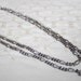 Long Silver Tone Chain Necklace