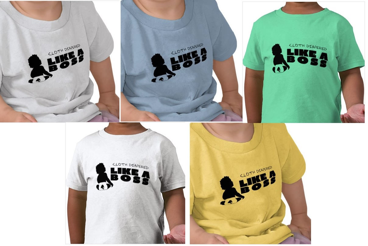 Like A Boss Cloth Diaper Advocacy Short Sleeve T