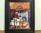 8 x 10 Kitchen Art Print  - San Pascual