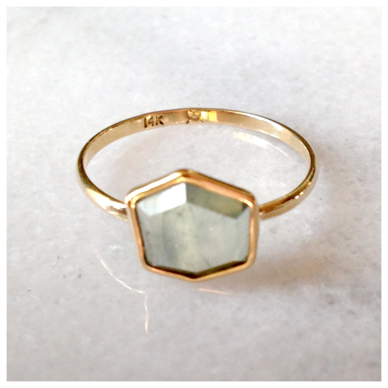 Tuhla Ring - OOAK No.3 - 14k