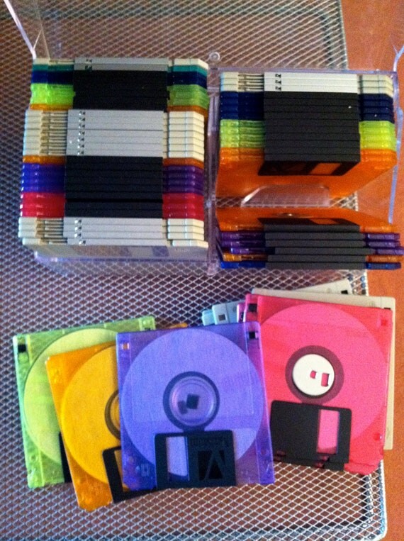 Floppy Disks for Craft Projects by RobaDolce on Etsy