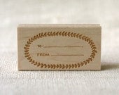 Rubber Stamp - To From