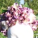 Heavenly Hydrangea floral crown - festival, faerie, wedding headpiece