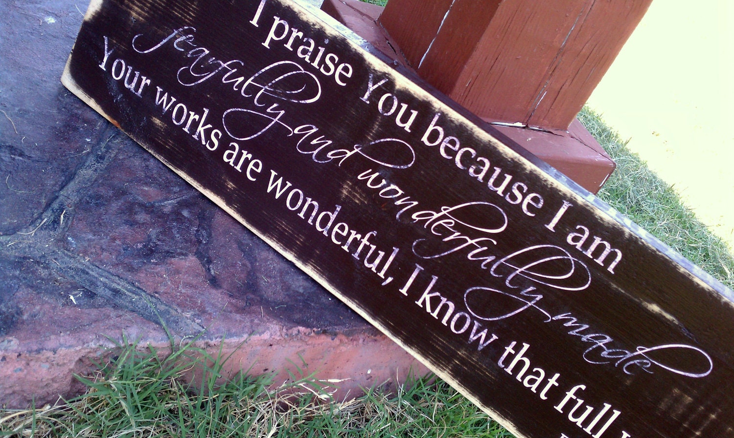 Psalm 139:14  Fearfully and wonderfully made, great nursery decor