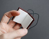 Cinnamon - miniature book necklace - veterok