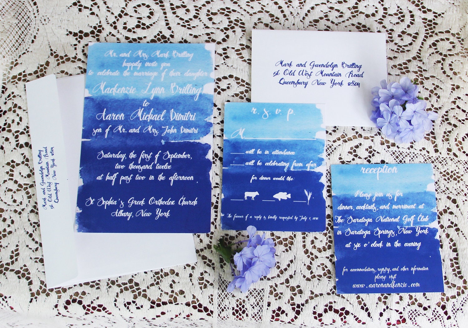 Wedding Paper Suites - SAMPLE PACK