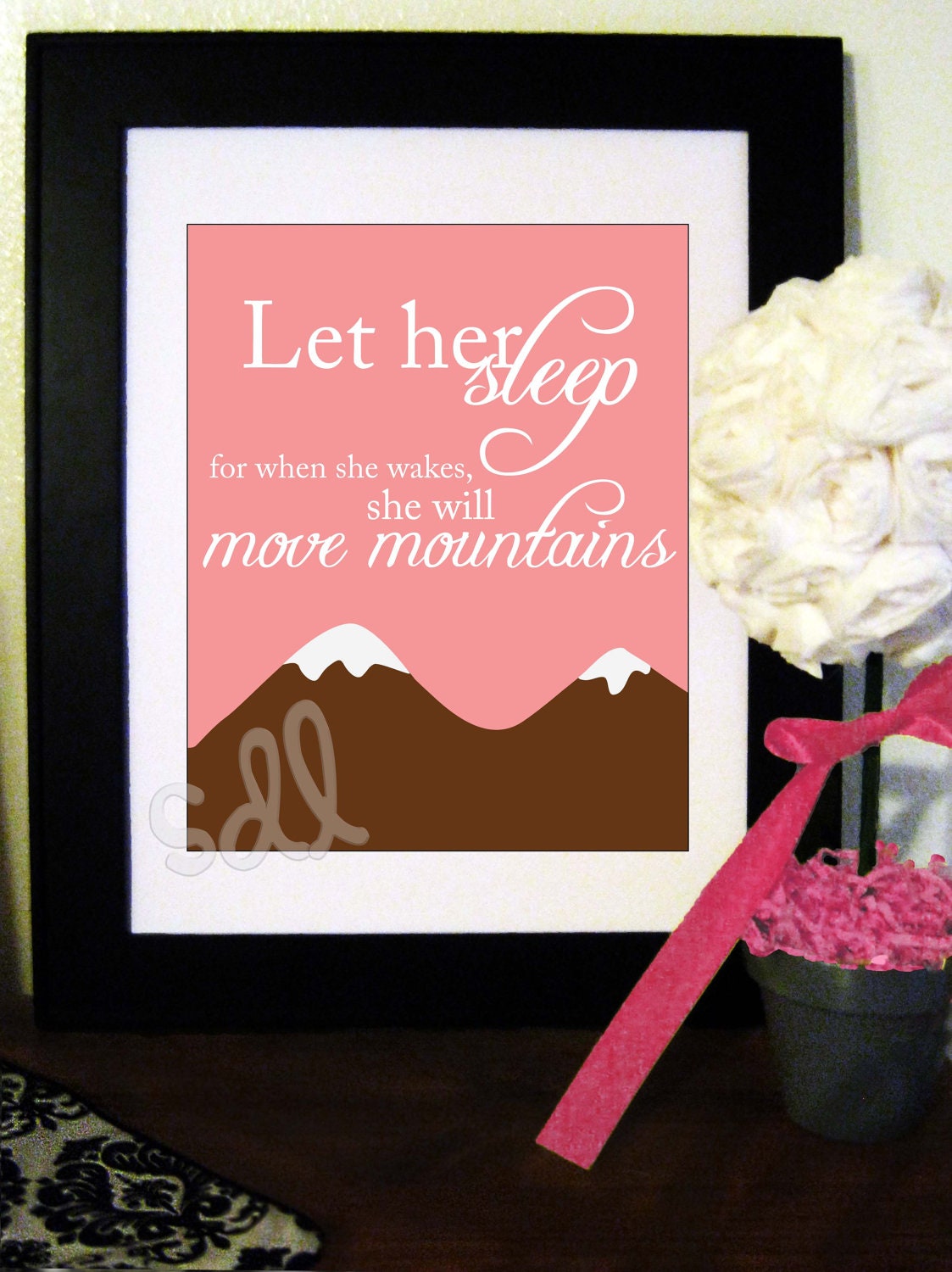 PDF Printable Let Him/Her Sleep Childrens Quote Print Il_570xn
