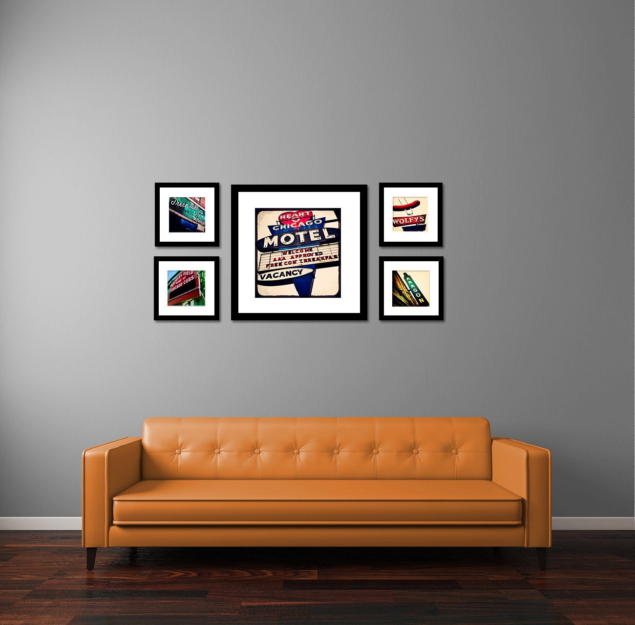 Chicago Prints - Vintage Neon Signs - Chicago Sign Series - Chicago Photography, Home Decor, Etsy Wall Art, Man Cave