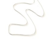 24-Inch Silver-Plated Snake Chain Necklace - GlitterbirdGlass